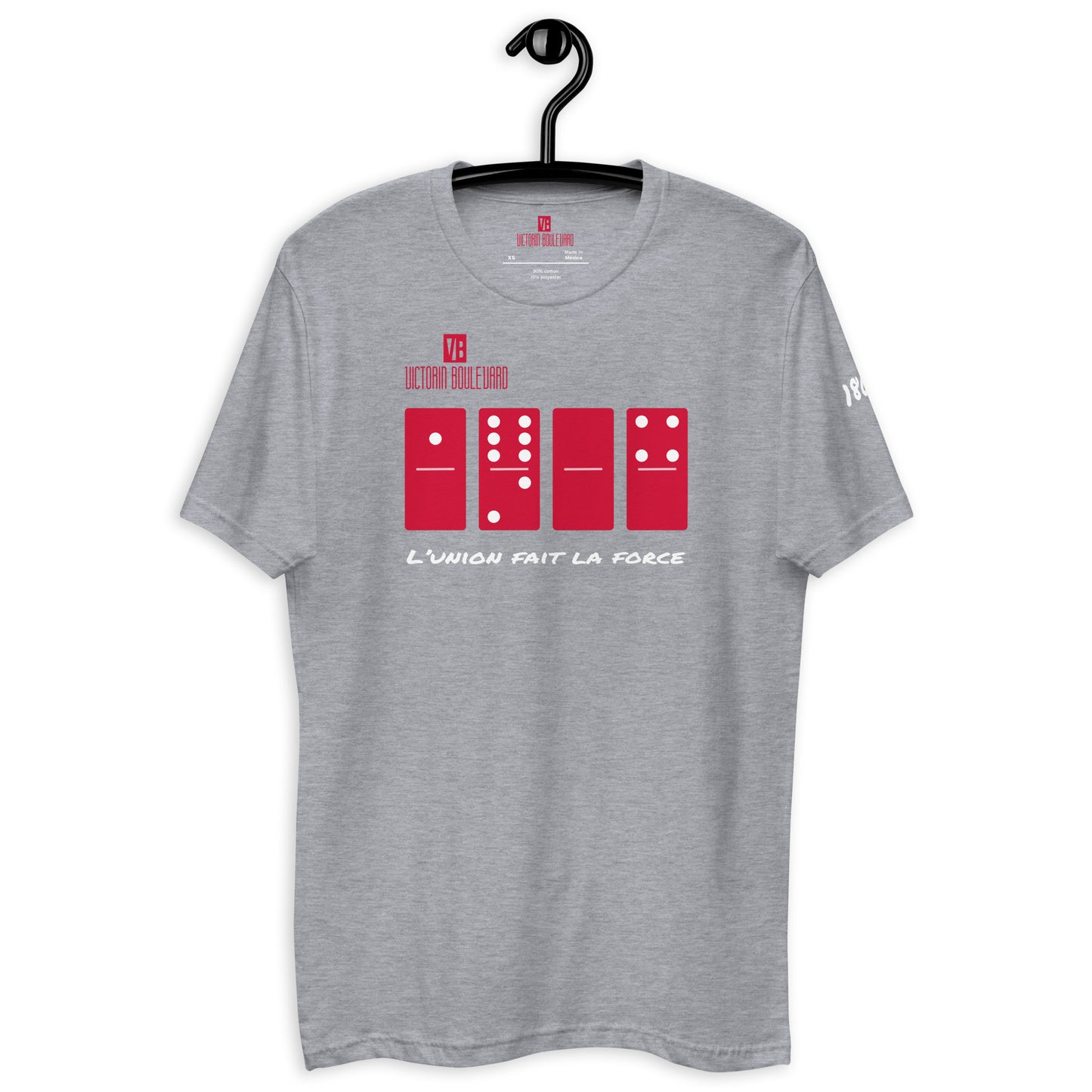 1804 Dominoes SE | Men's Fitted T-shirt