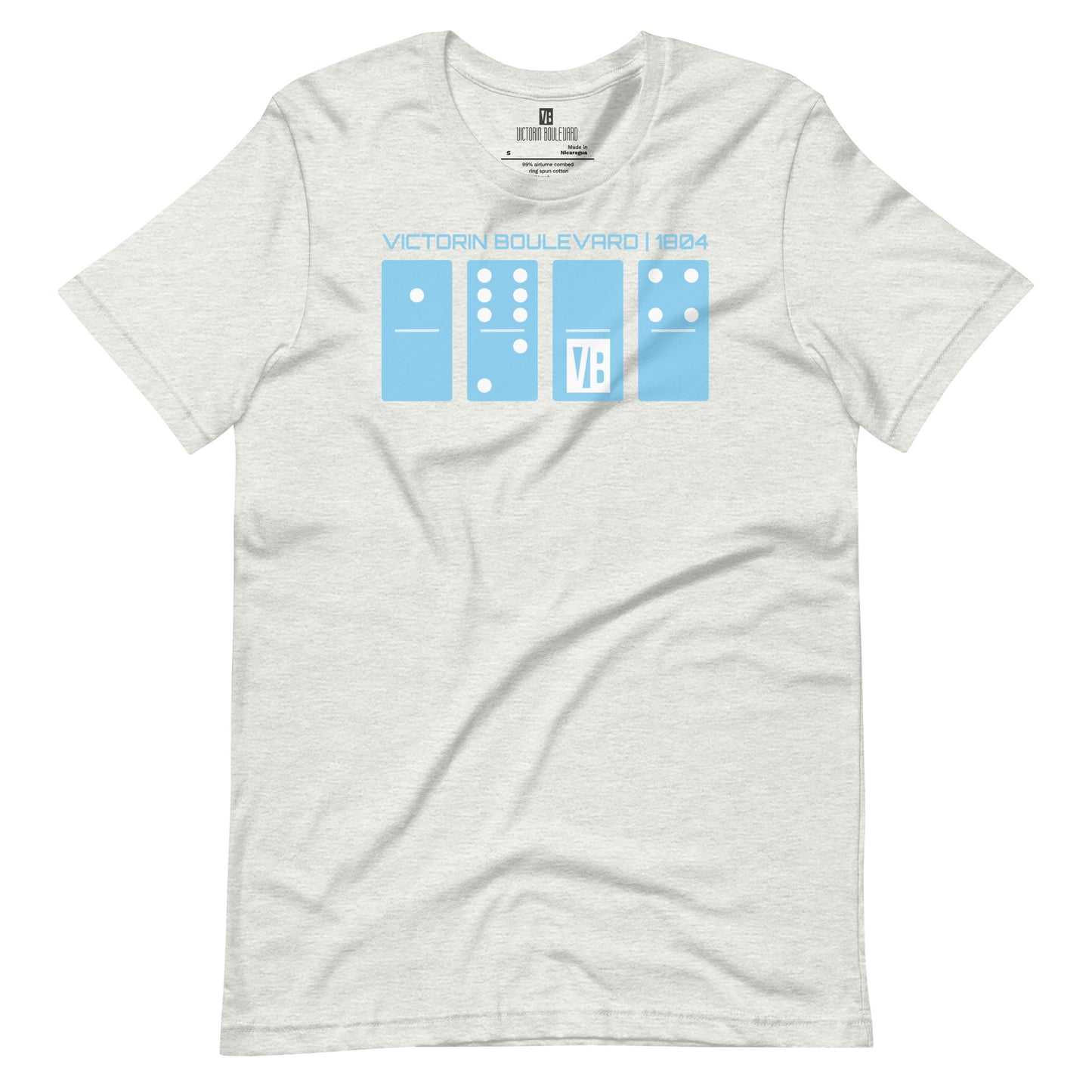 1804 Dominoes - Baby Blue | Unisex T-shirt